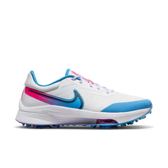 Air Zoom Infinity Tour NXT% Spikeless Golf Shoe - White/Blue/Pink