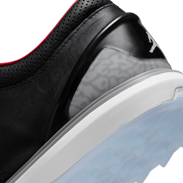 Jordan ADG 4 Spikeless Golf Shoe - Black/Red | NIKE | Golf Shoes 