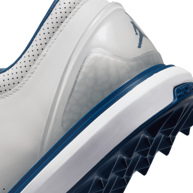 Jordan ADG 4 Spikeless Golf Shoe - White/Blue | NIKE | Golf Shoes 