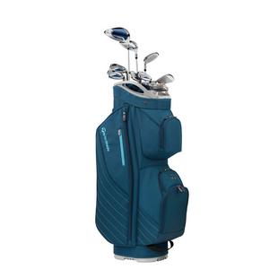 Women's Kalea Premier Navy/Light Gray 10-Piece Package Set with Graphite Shafts TAYLORMADE