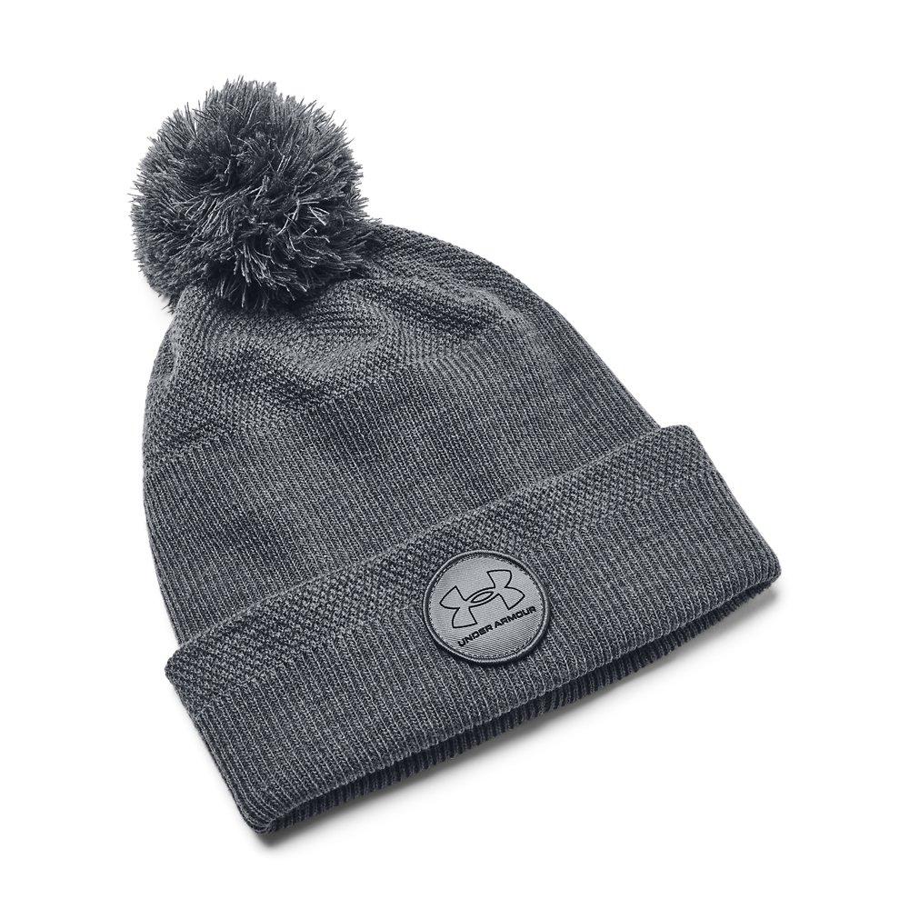 Under Armour | Men's ColdGear Infrared Driver Pom Beanie | in Grey