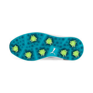 Men's Ignite ARTICULATE Spiked Golf Shoe - White/Teal PUMA