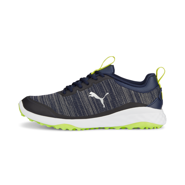 Men's Fusion Pro Spikeless Golf Shoe - Navy/Green PUMA