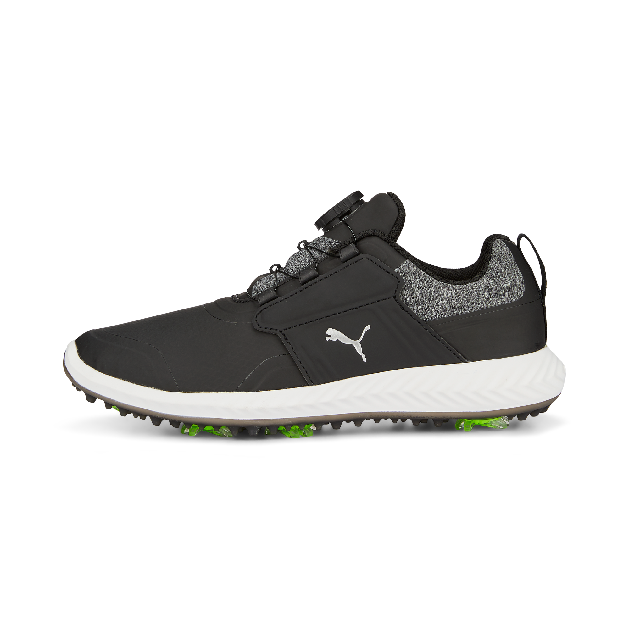 Junior Ignite PWRCAGE Spiked Golf Shoe - Black