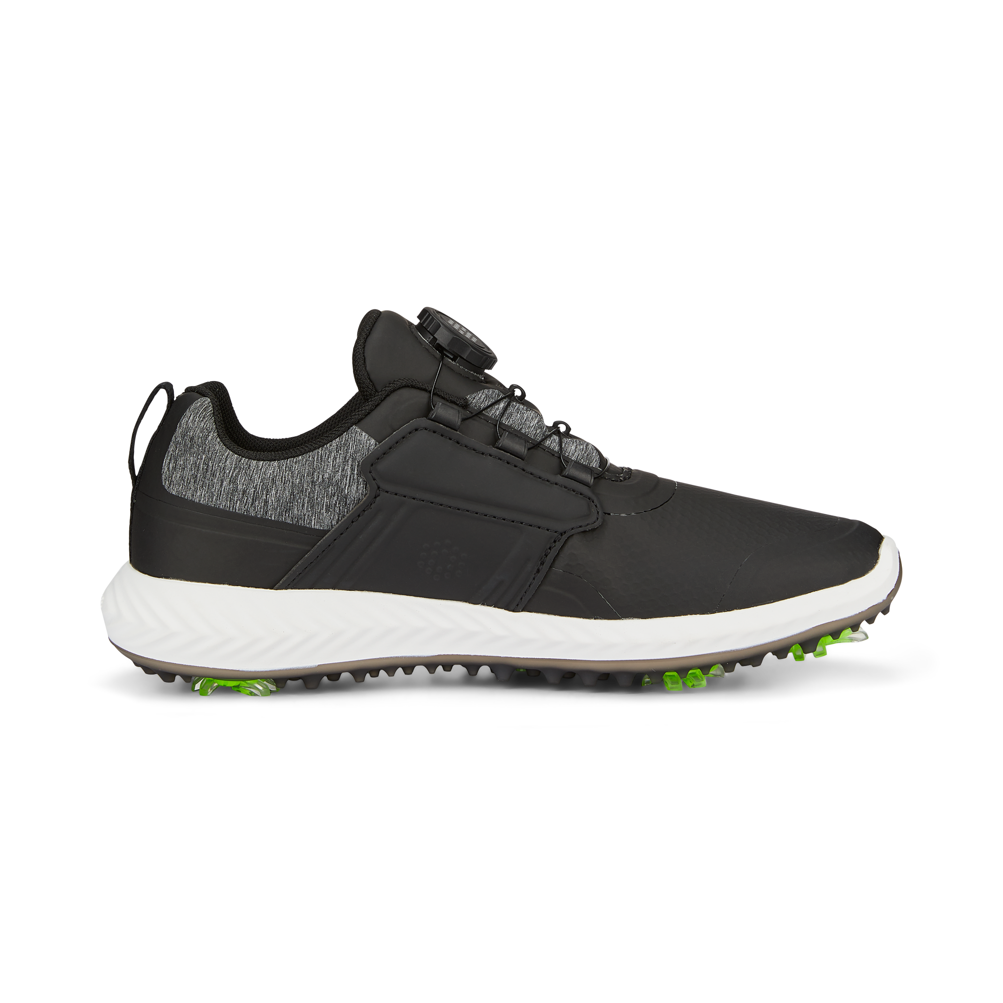 Junior Ignite PWRCAGE Spiked Golf Shoe - Black