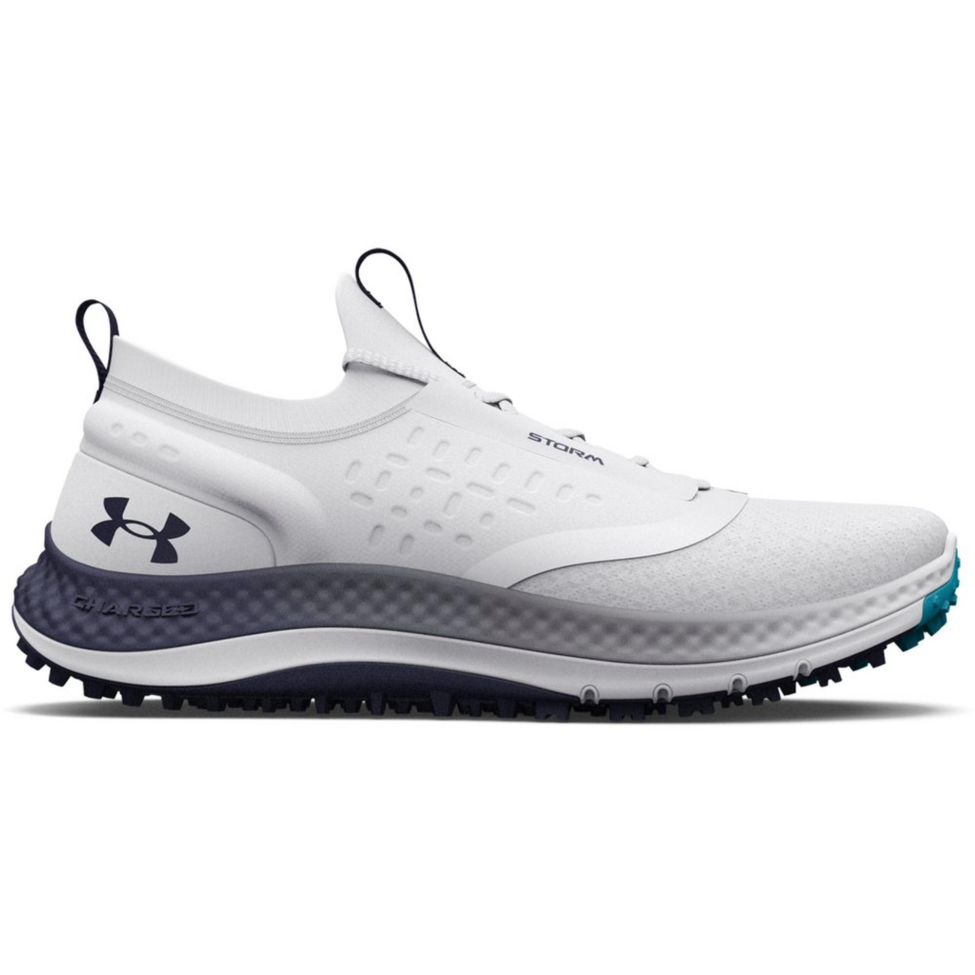 Under Armour Charged Phantom SL Golf Shoes - White Under Armour Charged Phantom SL Golf Shoes - White