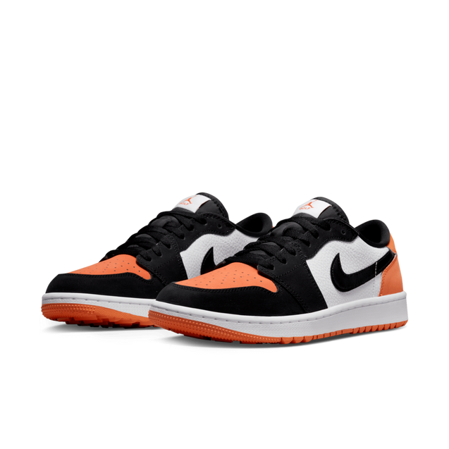 Air Jordan 1 Low G Spikeless Golf Shoe - Black/Orange | NIKE