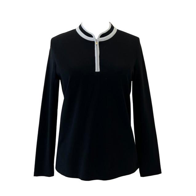 Women's Quarter Zip Long Sleeve Top SWING CONTROL