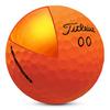 Balles de golf mates Velocity à double chiffre 2022 - Orange