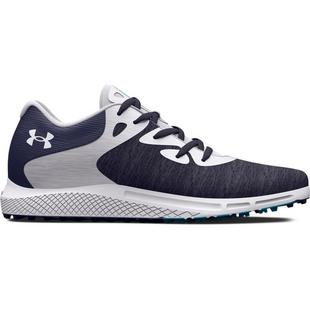 Chaussure Charged Breathe 2 Knit SL sans crampons pour femmes - Bleu marine UNDER ARMOUR