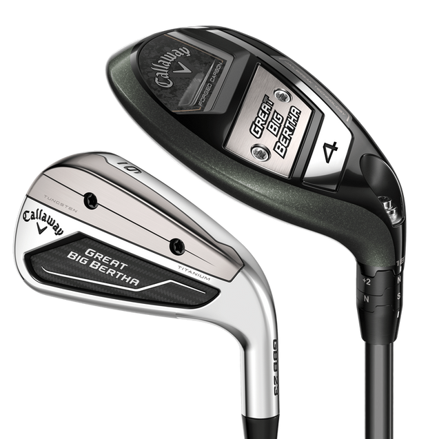Ensemble de fers combo Great Big Bertha 23 5H 6H 7-PW AW avec tiges en graphite pour femmes CALLAWAY
