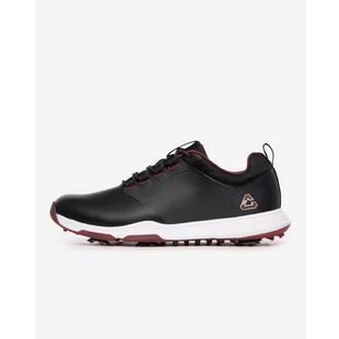 Men's The Ringer Spiked Golf Shoe - Black/Red CUATER