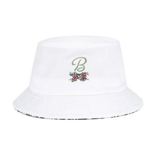 Men's Flower Crossed Tees Mixed Print Bucket Hat