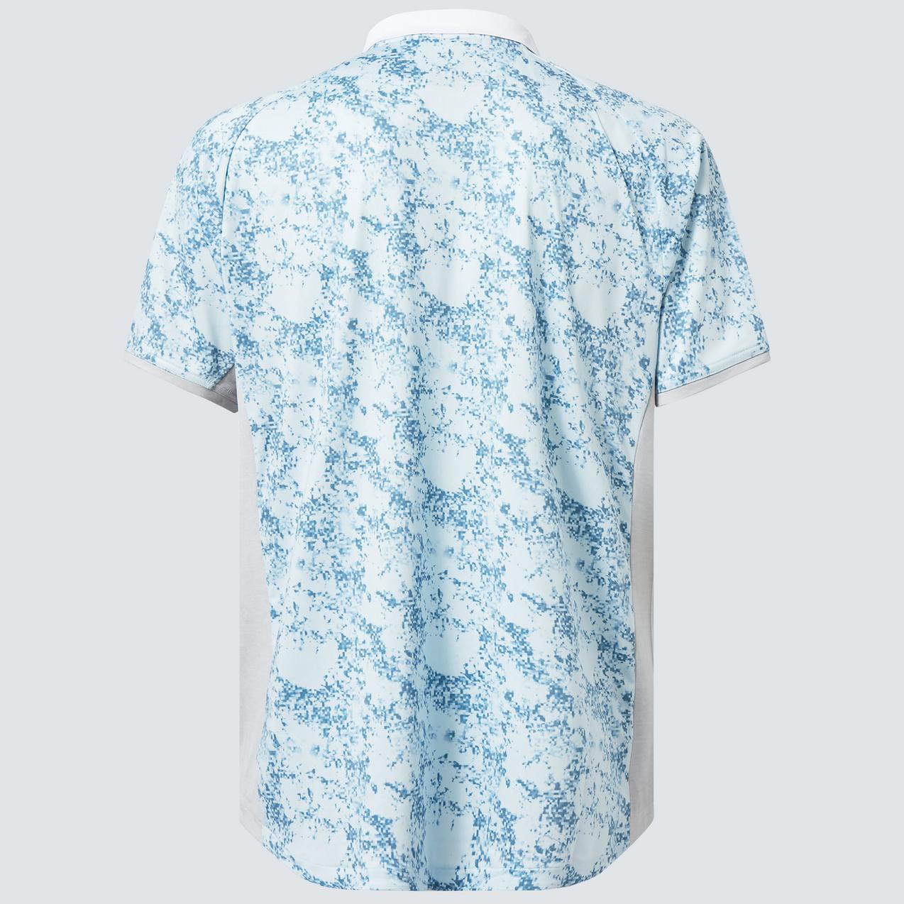 Men's Sand Camo Raglan Short Sleeve Polo