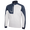 MARINE/BLANC | Chandail Daxton isol&eacute; &agrave; glissi&egrave;re 1/4 pour hommes