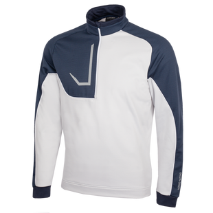 Chandail Daxton isol&eacute; &agrave; glissi&egrave;re 1/4 pour hommes GALVIN GREEN