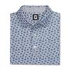 Men's Sketched Print Short Sleeve Polo