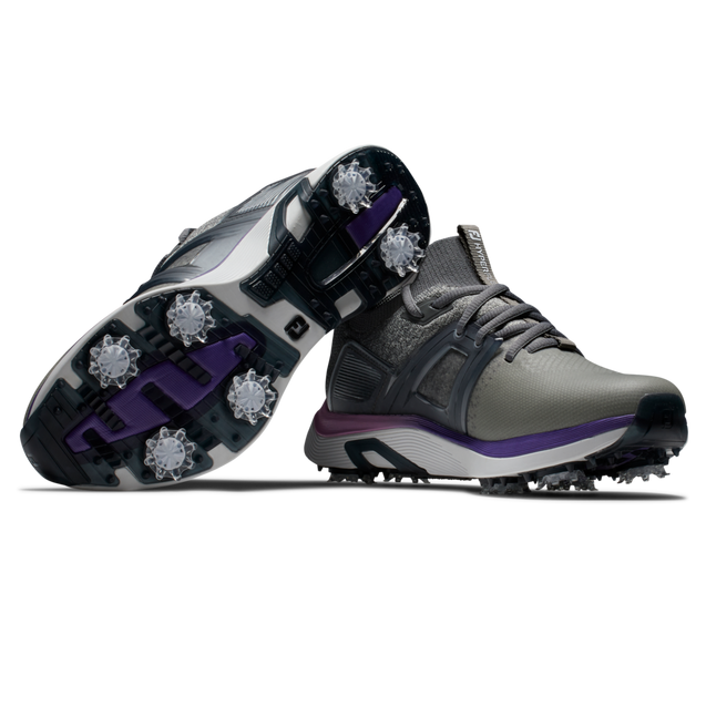 Women's Hyperflex Spiked Golf Shoe - Grey | FOOTJOY | Golf Shoes 