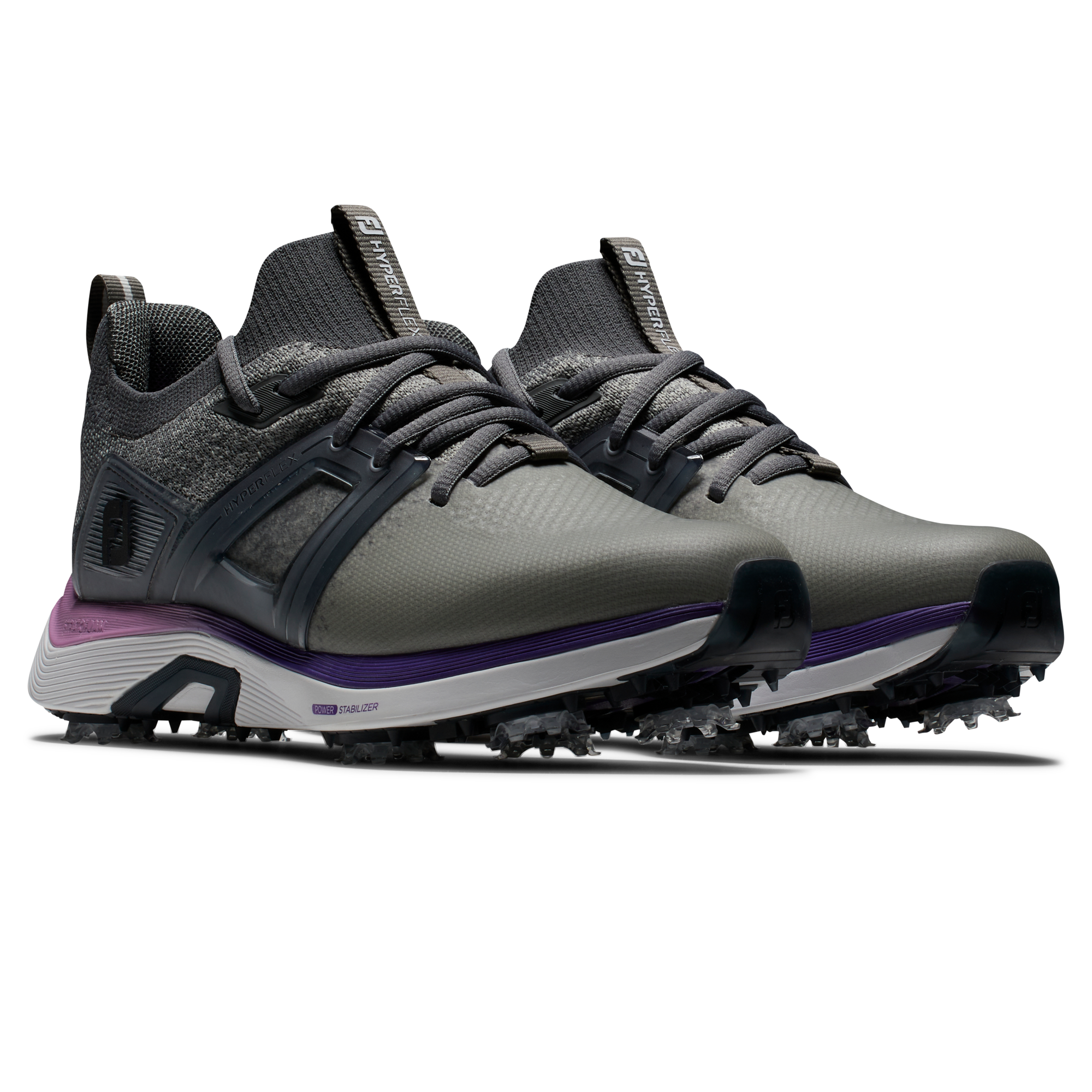 Women's Hyperflex Spiked Golf Shoe - Grey