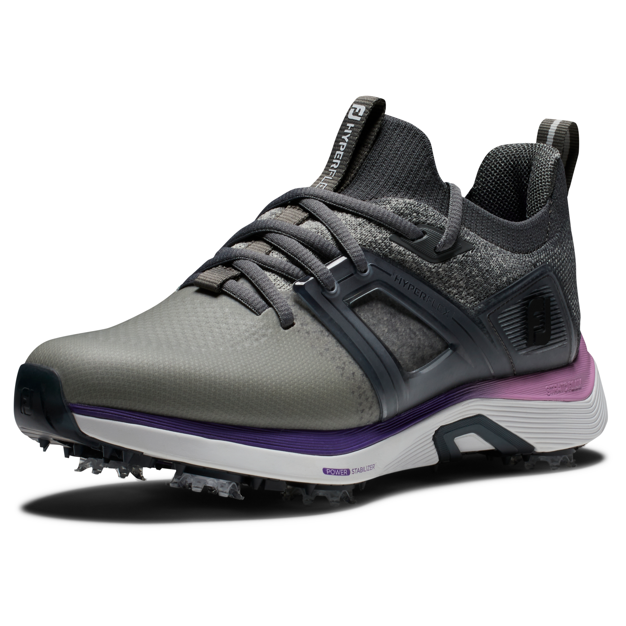 Women's Hyperflex Spiked Golf Shoe - Grey