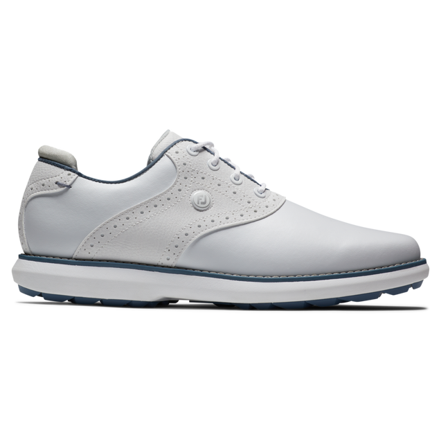 Women's Traditions Spikeless Golf Shoe -White FOOTJOY