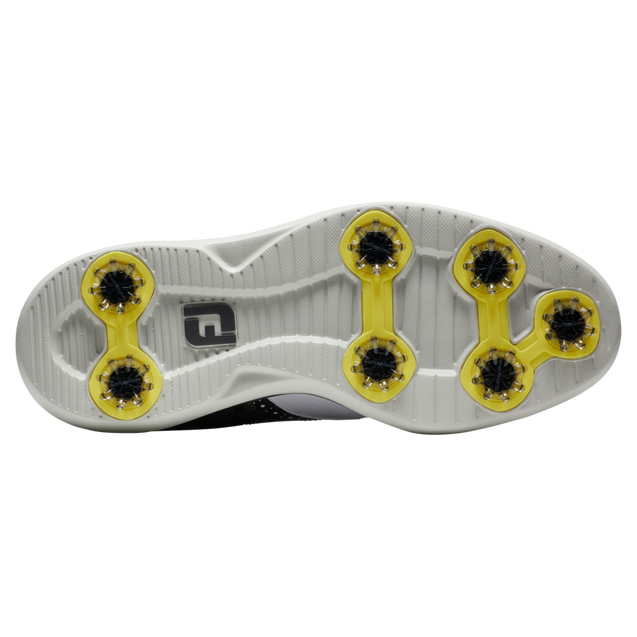 Men's Traditions Saddle Spiked Golf Shoe - White | FOOTJOY | Golf