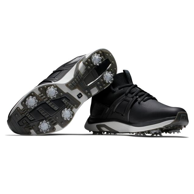 Men's Hyperflex Spiked Golf Shoe - Black | FOOTJOY | Golf Shoes