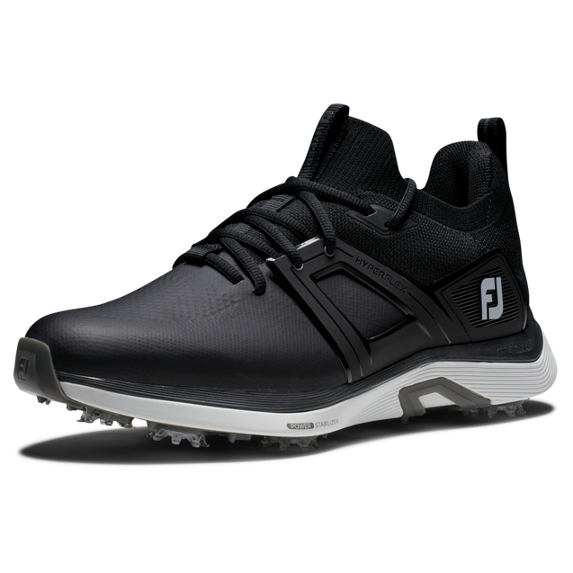 Men's Hyperflex Spiked Golf Shoe - Black | FOOTJOY | Golf Shoes