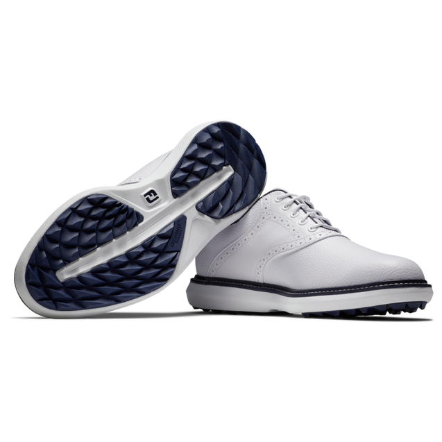 Men's Traditions Spikeless Golf Shoe - White | FOOTJOY | Golf