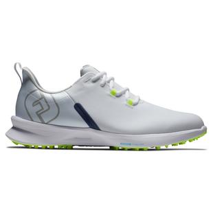 Men's Fuel Sport Spikeless Golf Shoe - White/Green
