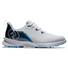 Men's Fuel Sport Spikeless Golf Shoe - White/Navy