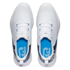 Men's Fuel Sport Spikeless Golf Shoe - White/Navy