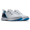 Men's Fuel Sport Spikeless Golf Shoe - White/Navy