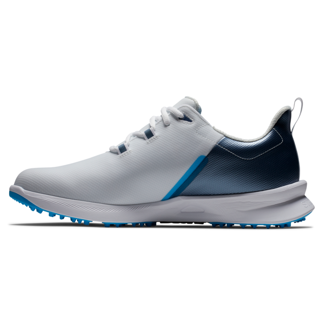 Men's Fuel Sport Spikeless Golf Shoe - White/Navy | FOOTJOY | Golf