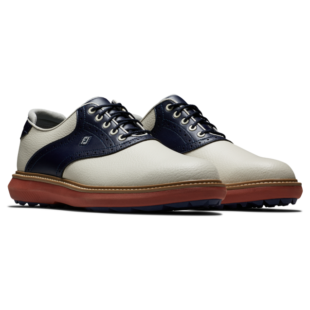 Men s Traditions Spikeless Golf Shoe Multi FOOTJOY Golf Town