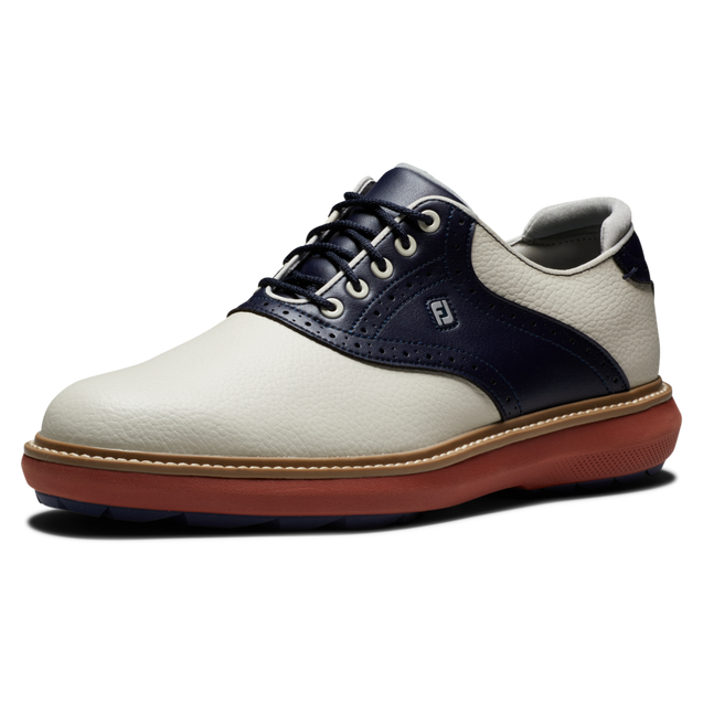 Men s Traditions Spikeless Golf Shoe Multi FOOTJOY Golf Town