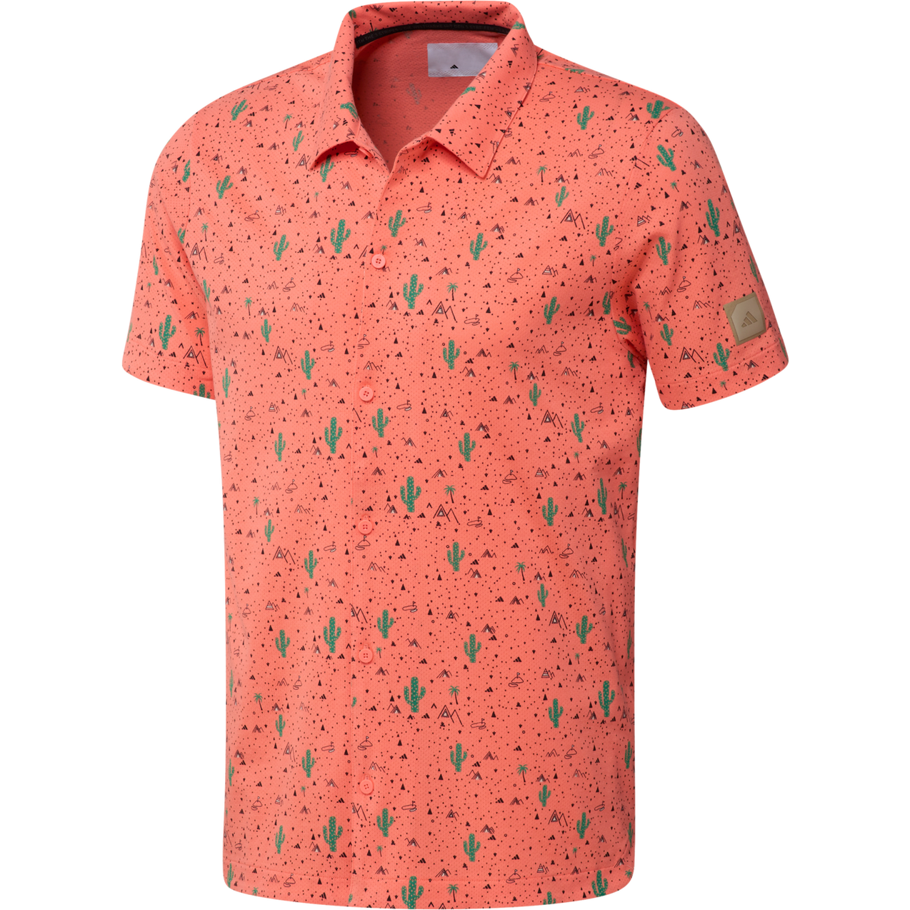 Men's adiCross Energy Short Sleeve Button Down Shirt ADIDAS