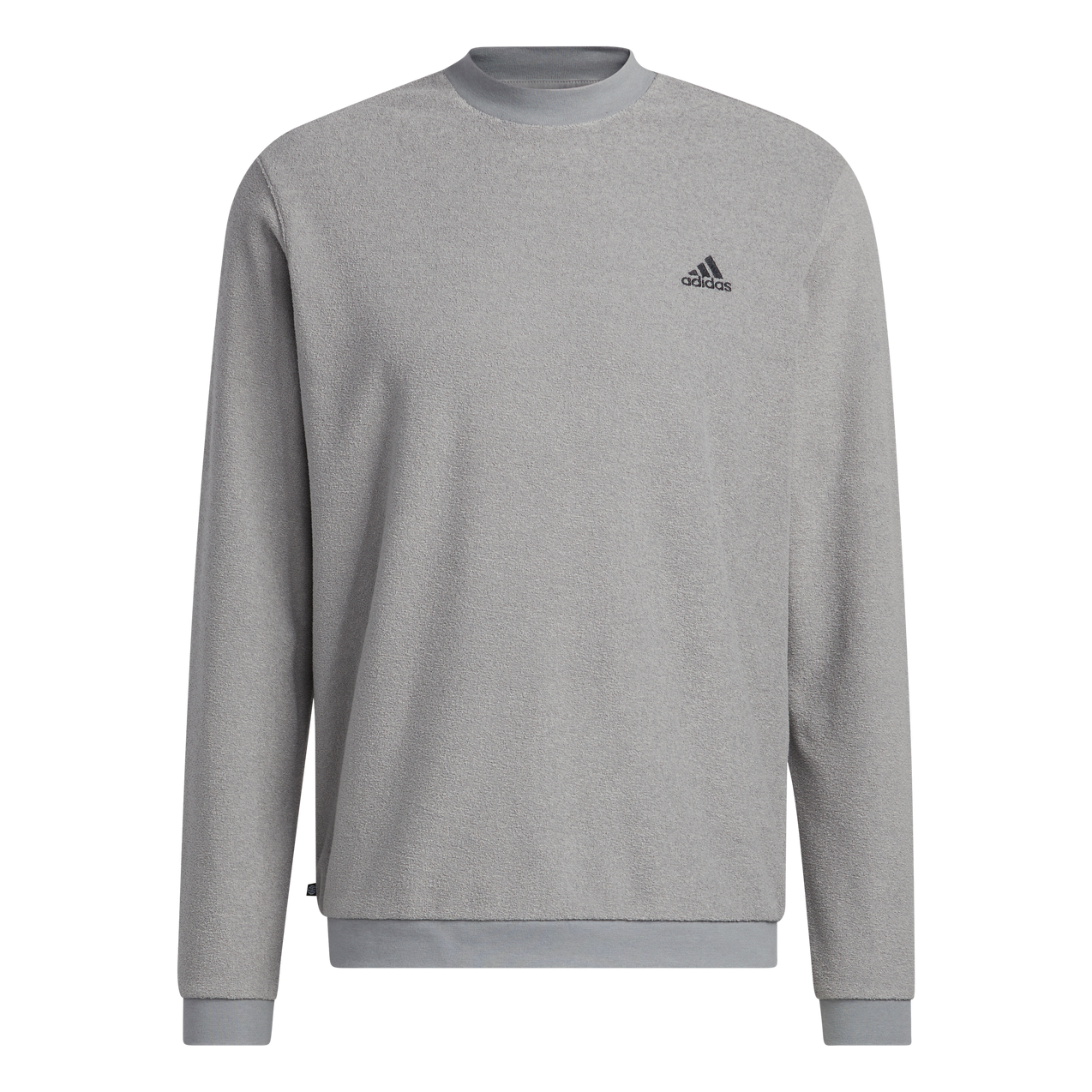 Gray adidas crew neck sweatshirt deals