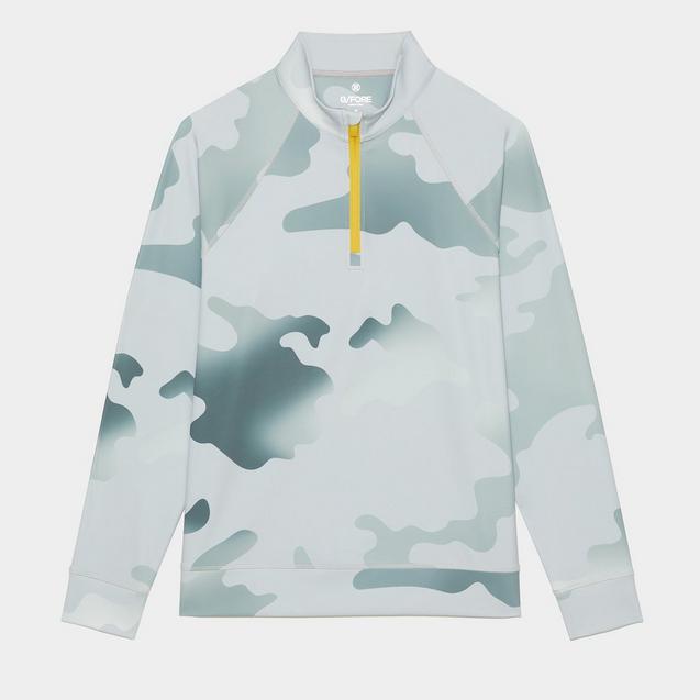 Men's Gradient Camo 1/4 Zip Pullover | G/FORE | Sweaters & Vests