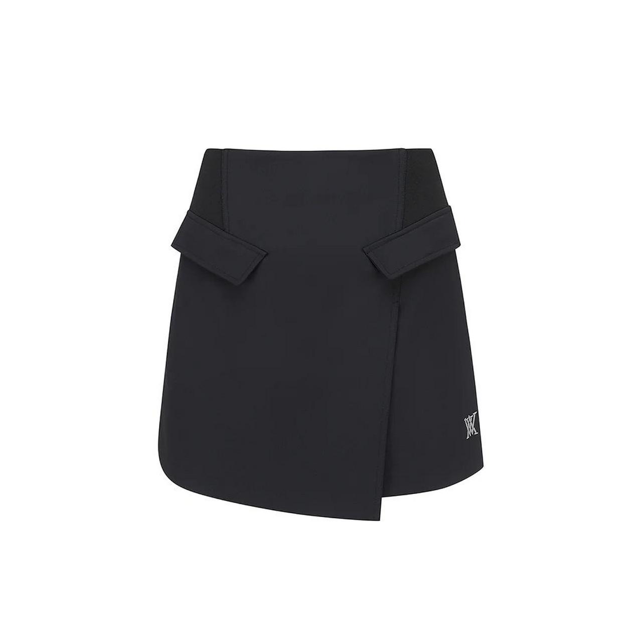 Women's Knit Mix A-Line Skirt