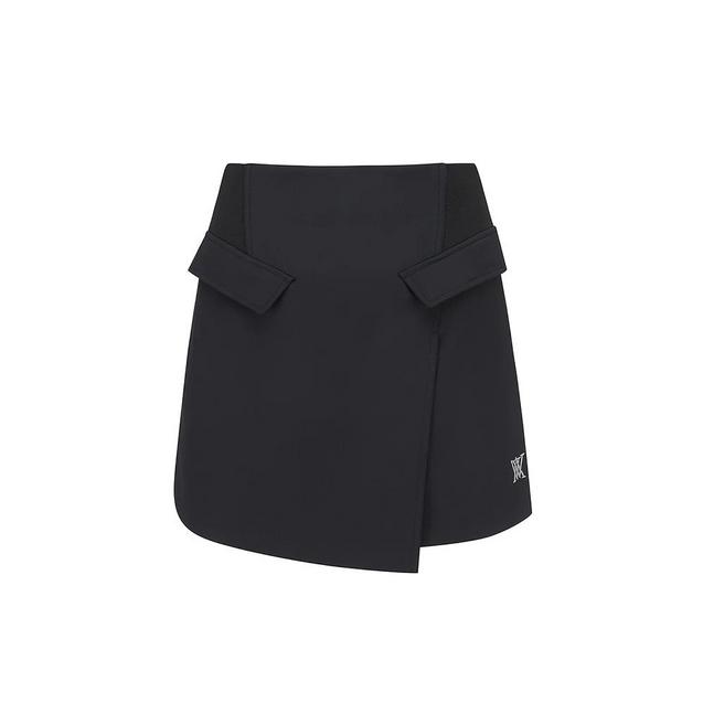 Women's Knit Mix A-Line Skirt ANEW