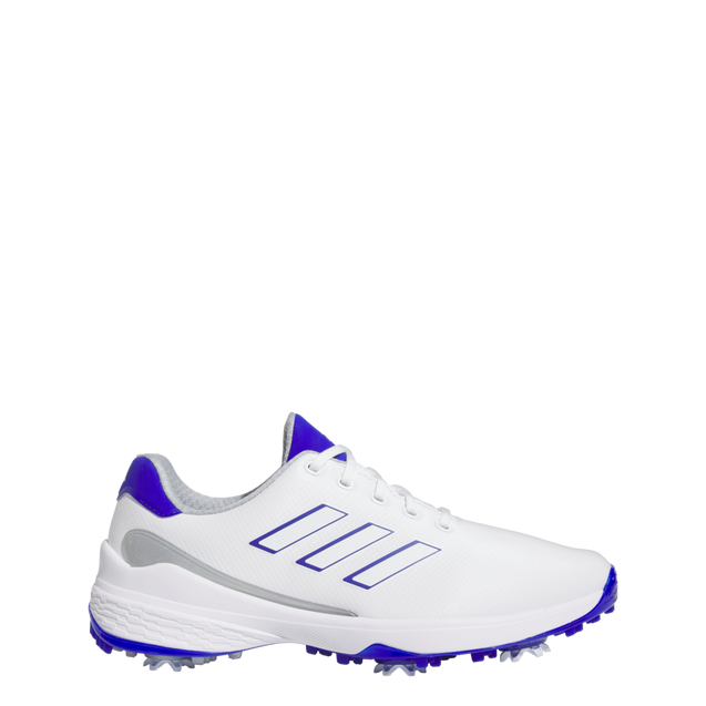 Men's ZG23 Spiked Golf Shoe - White/Blue | ADIDAS | Golf Shoes 