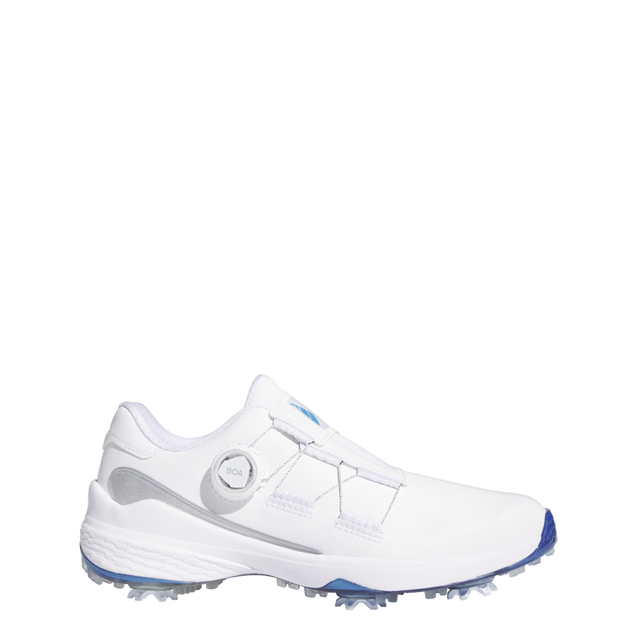 Chaussure ZG23 BOA à crampons pour femmes - Blanc et bleu ADIDAS