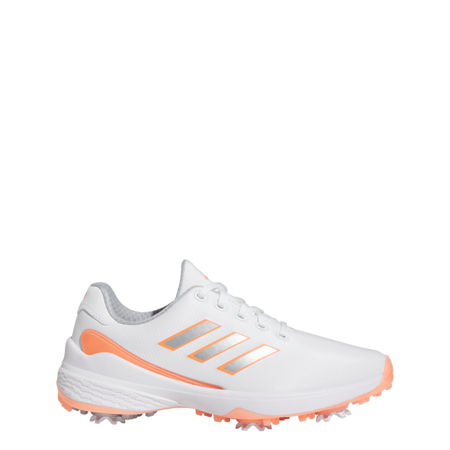 Crampon adidas blanc outlet et or