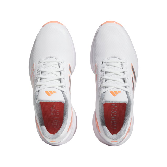 Women's ZG23 Spiked Golf Shoe - White/Peach | ADIDAS | Golf