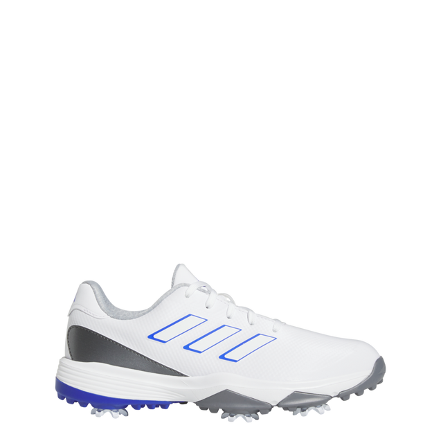 Junior ZG23 Spiked Golf Shoe - White/Blue