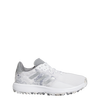 Chaussure S2G SL sans crampons pour juniors - Blanc et gris