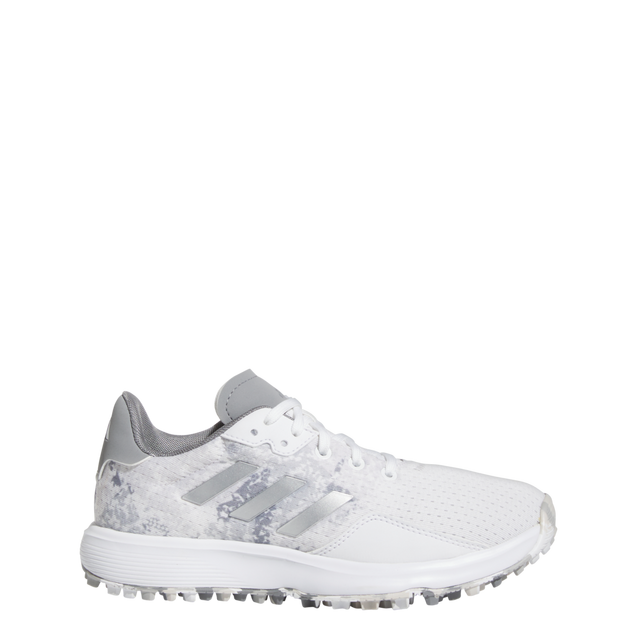 Junior S2G SL Spikeless Golf Shoe - White/Grey