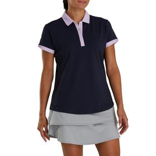 Women's Colourblock Short Sleeve Polo