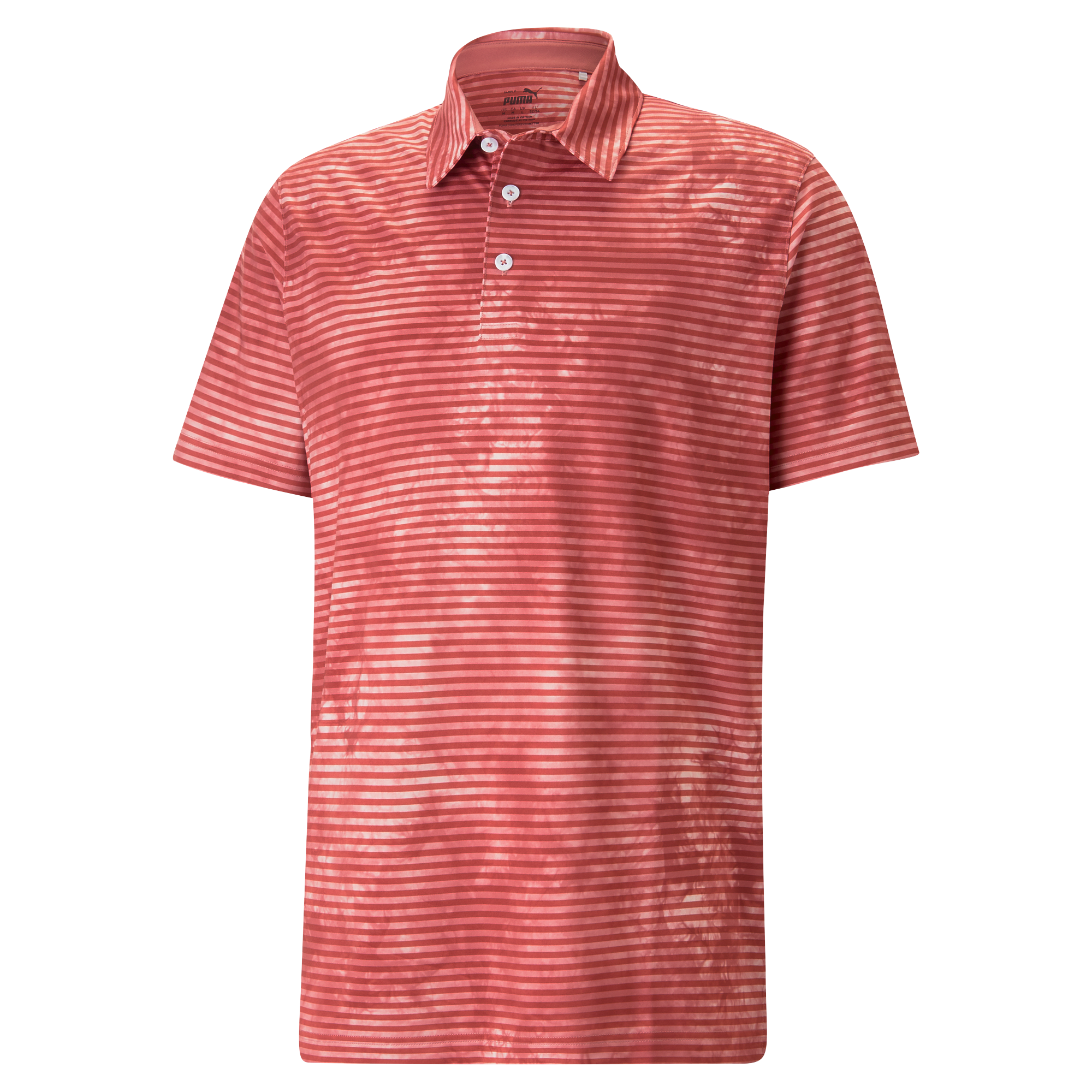 Men's Cloudspun Dye Stripe Short Sleeve Polo
